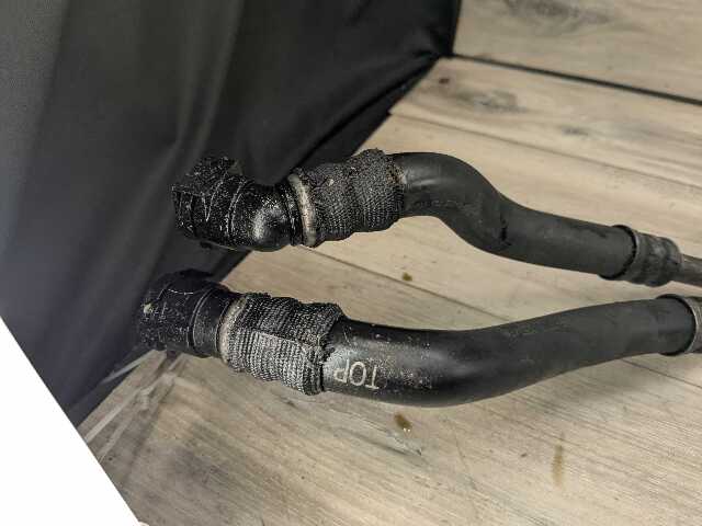 OEM F80 F82 F83 F87 M3 M4 Transmission Oil Cooler Inlet Outlet Hose Line S55 N55