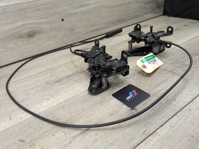 OEM BMW F02 F06 F10 F12 F13 M5 M6 Hood Left Right Hood Lock Latch w/ Cable SET