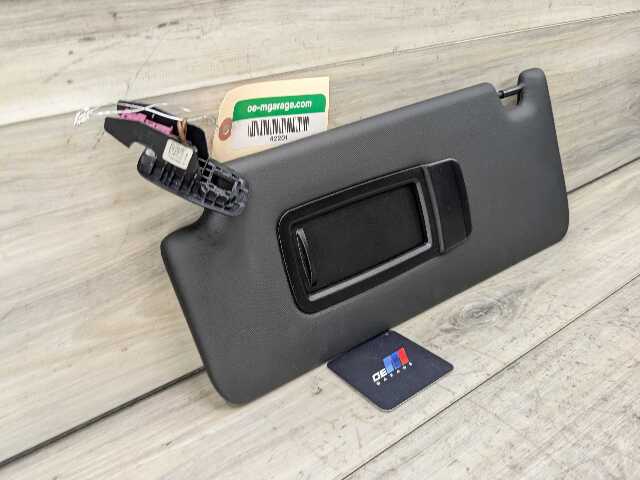 19-24 OEM BMW G20 G80 330 M340 M3 Left Driver Side Interior Sun Visor Black