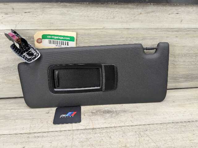 19-24 OEM BMW G20 G80 330 M340 M3 Left Driver Side Interior Sun Visor Black