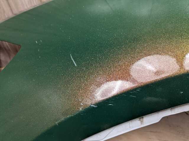 10-14 OEM BMW E71 X6M Front Left Driver Fender Panel Green