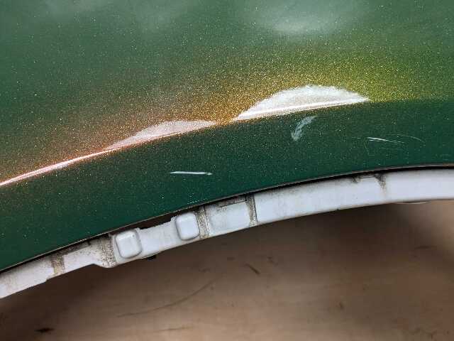 10-14 OEM BMW E71 X6M Front Left Driver Fender Panel Green