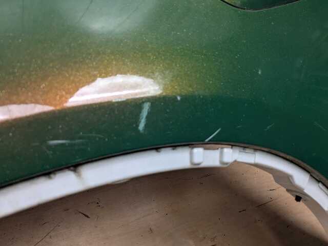 10-14 OEM BMW E71 X6M Front Left Driver Fender Panel Green