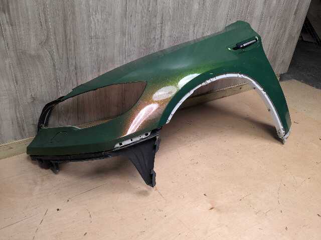 10-14 OEM BMW E71 X6M Front Left Driver Fender Panel Green