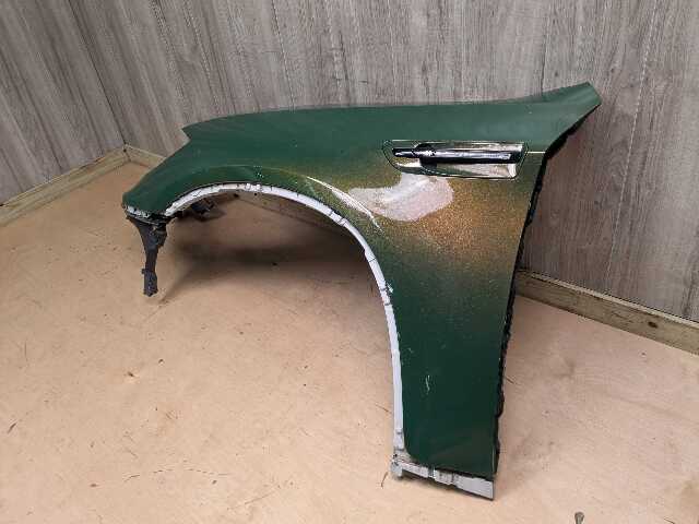 10-14 OEM BMW E71 X6M Front Left Driver Fender Panel Green