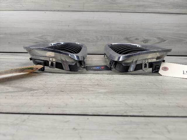 09-11 OEM BMW E90 E91 M3 Left Right Front Bumper Upper Kidney Grilles CHROME
