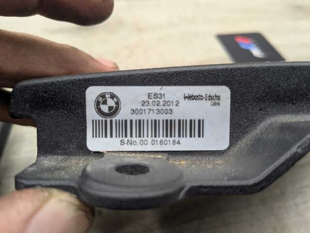 07-13 OEM BMW E93 328 335 M3 Convertible Top Folding Top Hinge Flap SET Black