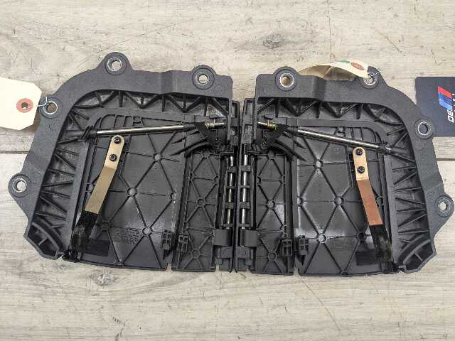 07-13 OEM BMW E93 328 335 M3 Convertible Top Folding Top Hinge Flap SET Black