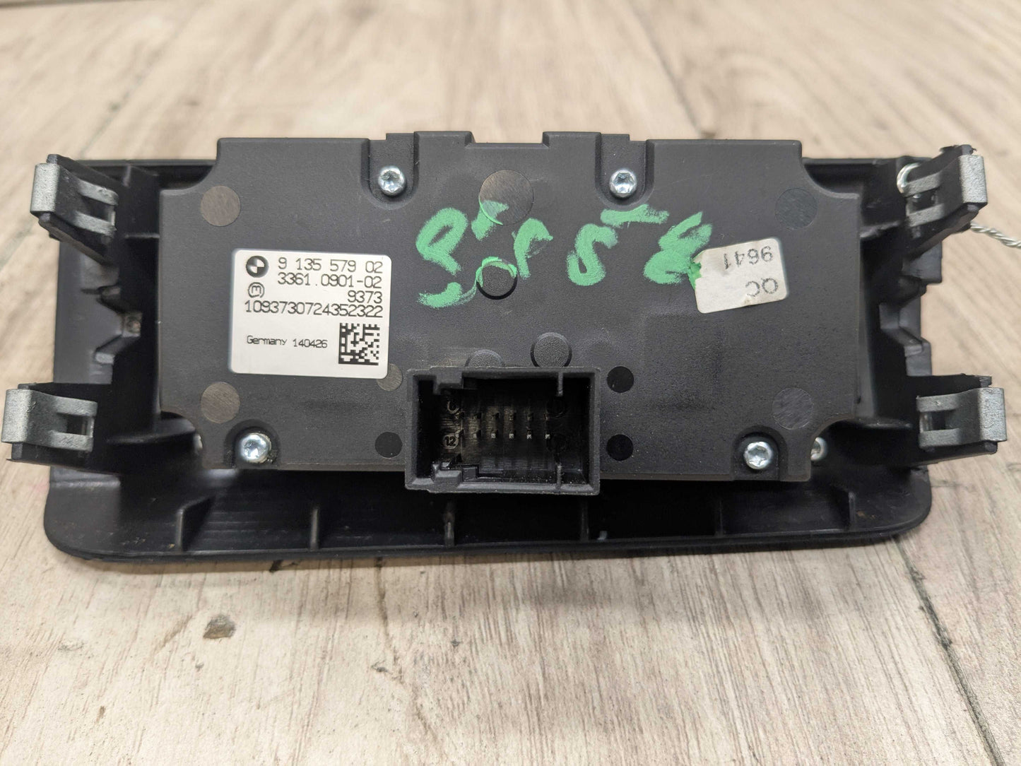 07-14 OEM BMW E70 E71 X5M X6M Headlight Switch Control Panel Light Module BLACK