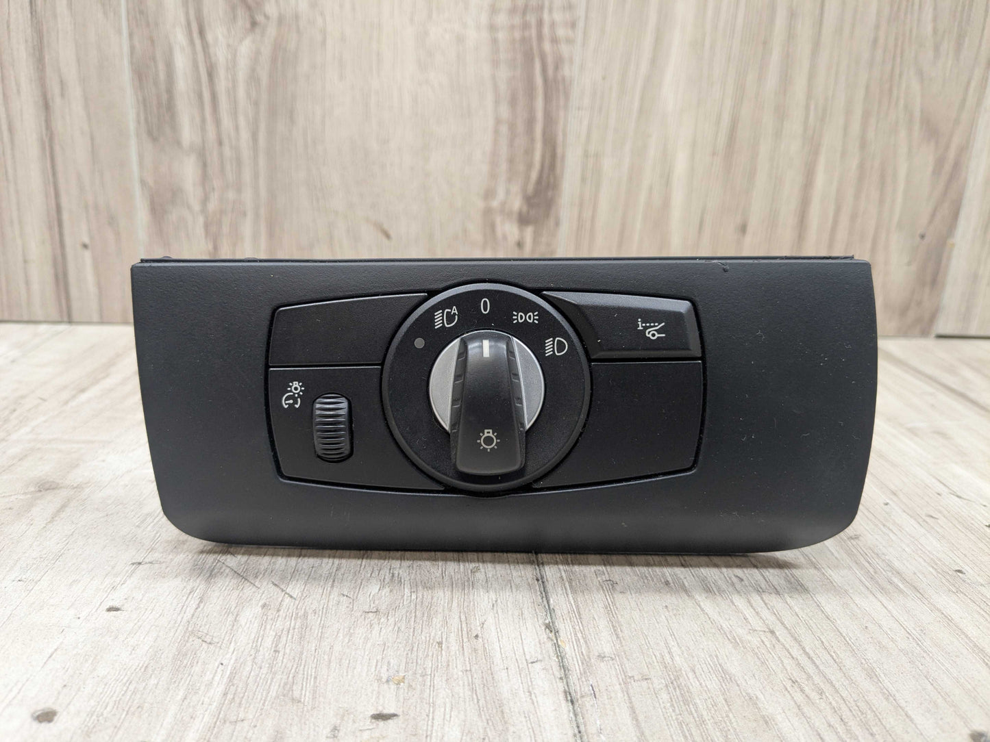 07-14 OEM BMW E70 E71 X5M X6M Headlight Switch Control Panel Light Module BLACK