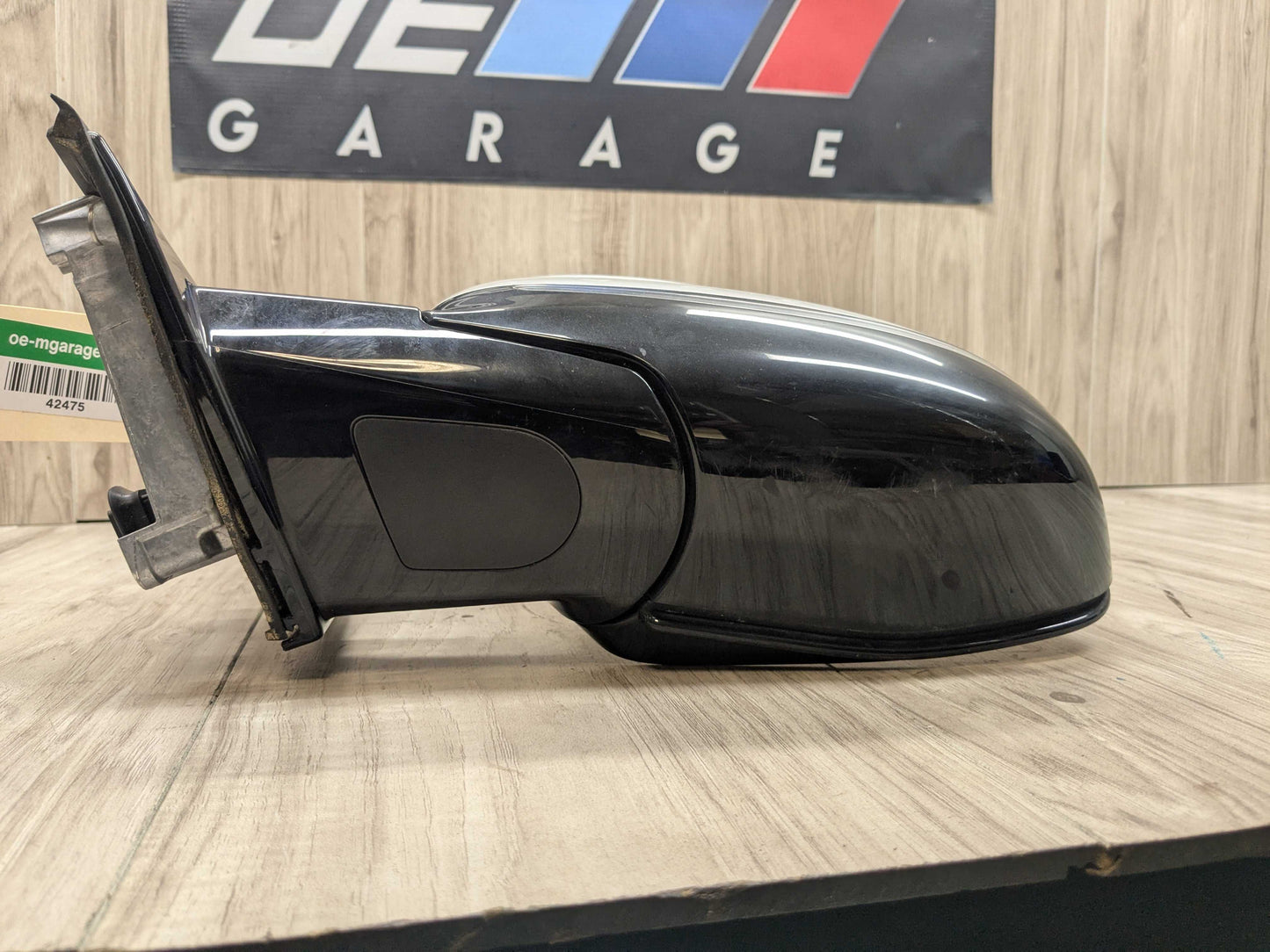 18-24 OEM BMW G01 X3 Left Driver Side Mirror Heated Memory Auto Dip SHADOW GLOSS