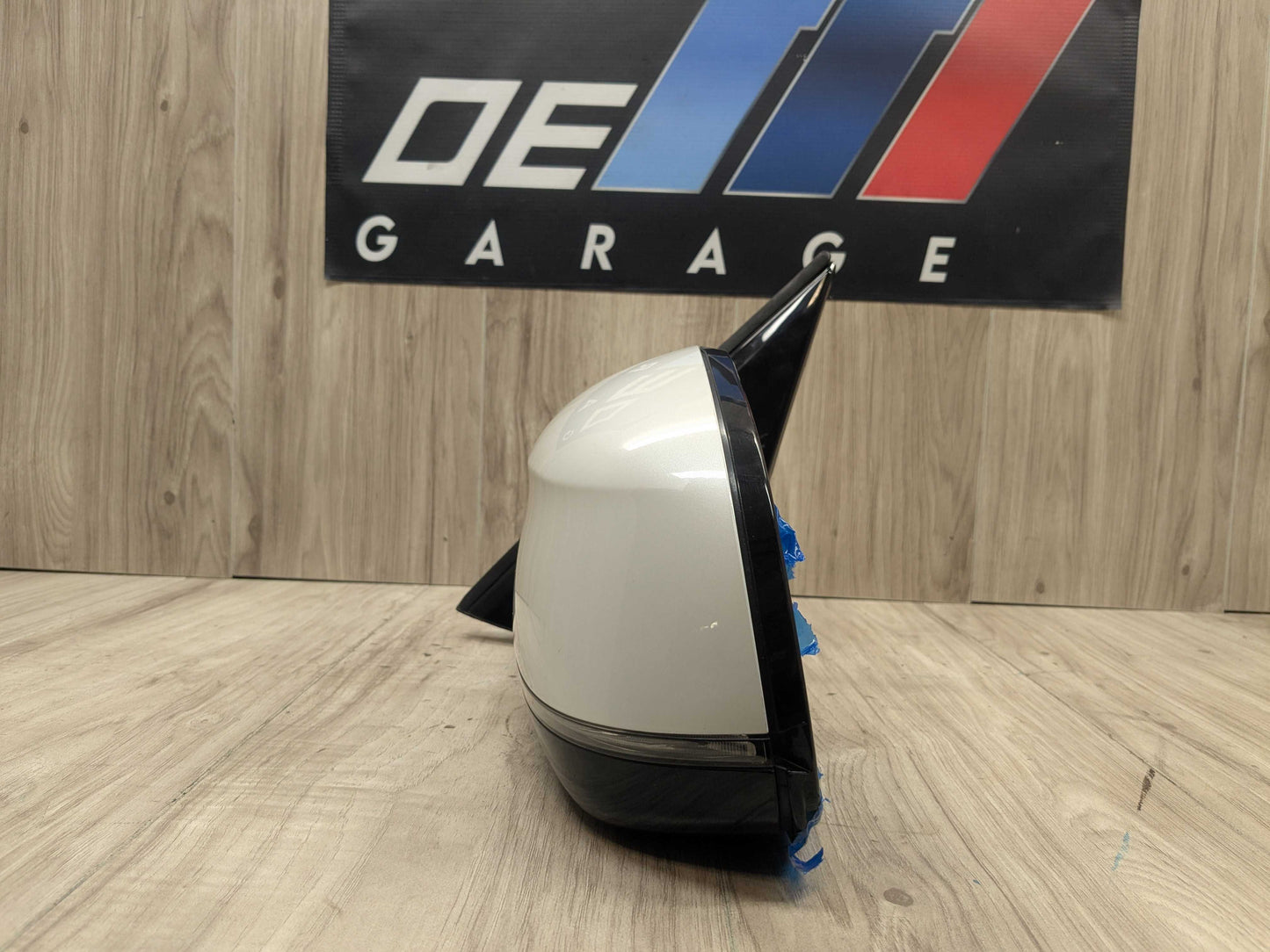 18-24 OEM BMW G01 X3 Left Driver Side Mirror Heated Memory Auto Dip SHADOW GLOSS