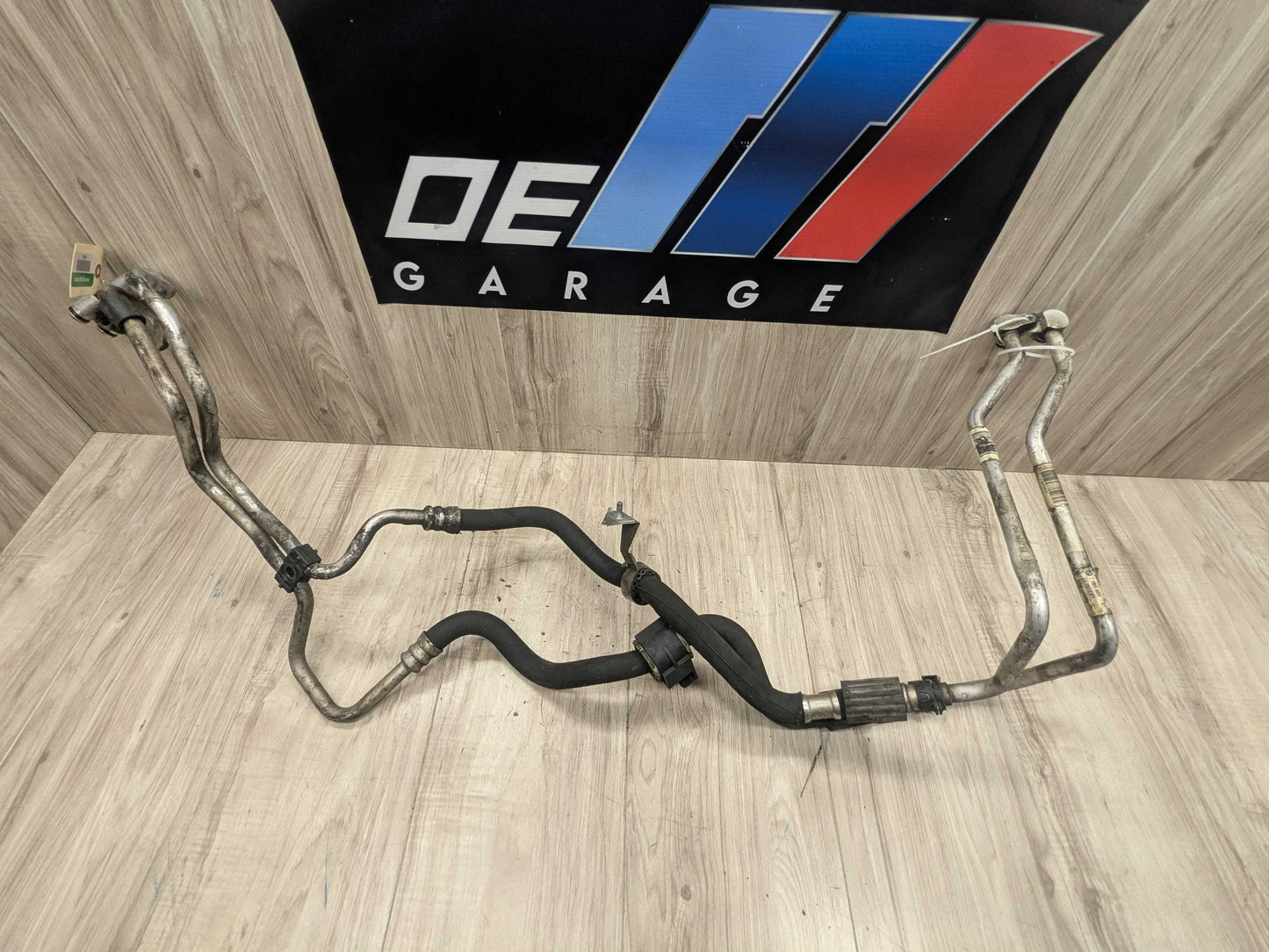 10-14 OEM BMW E70 E71 X5M X6M Engine S63 Transmission Oil Cooler Hose Pipe Lines