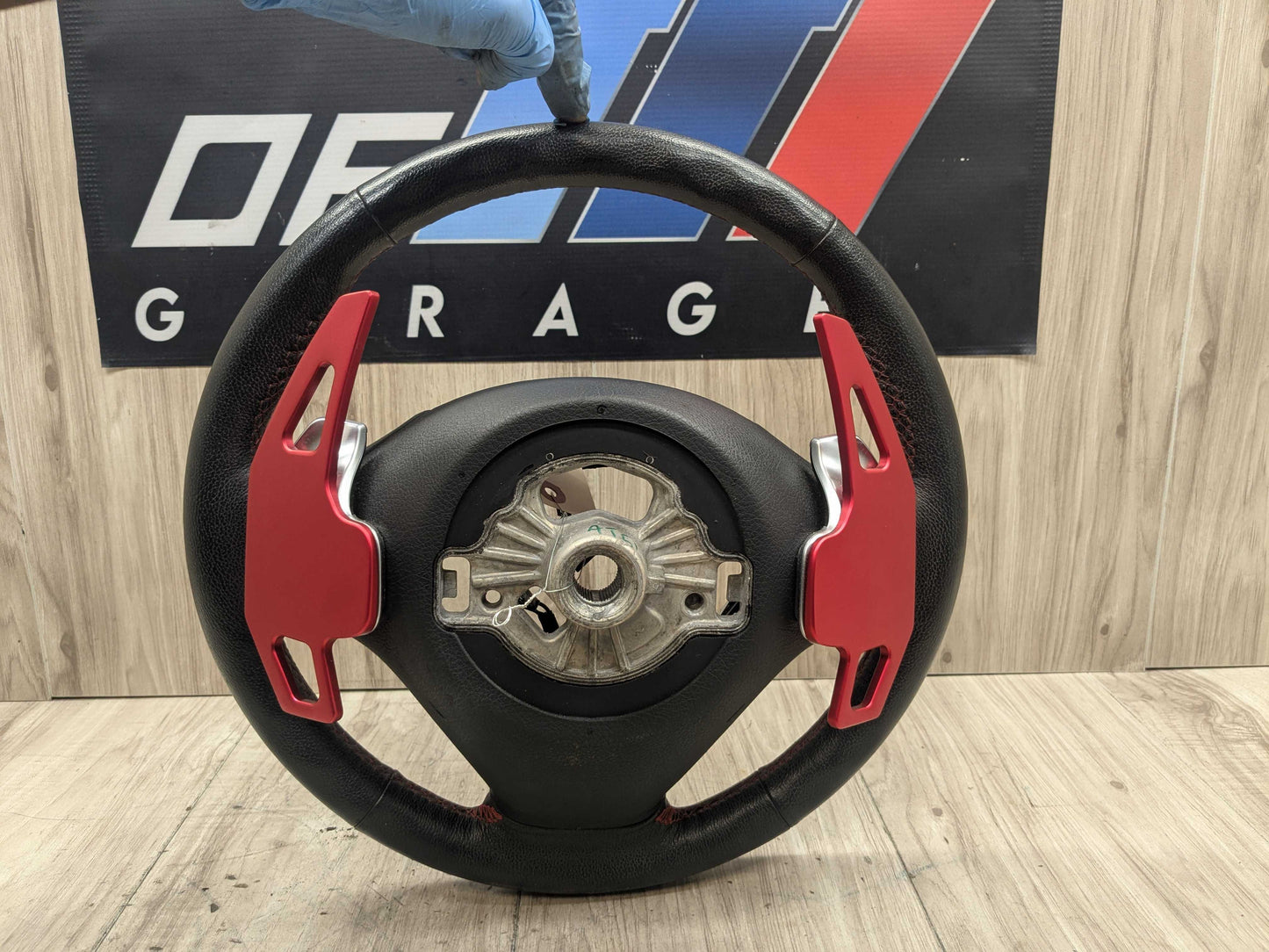 OEM BMW F22 F30 F32 F34 F36 428 Sport Line Leather Steering Wheel w/ Shifters