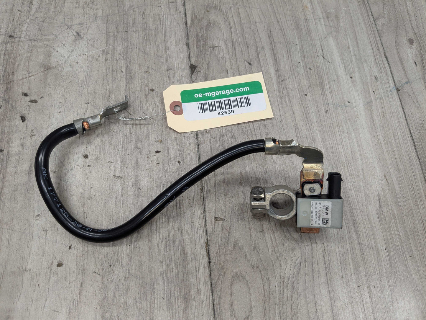 12-20 OEM BMW F22 F30 F32 F33 F36 F87 Negative Cable Terminal IBS Sensor Black