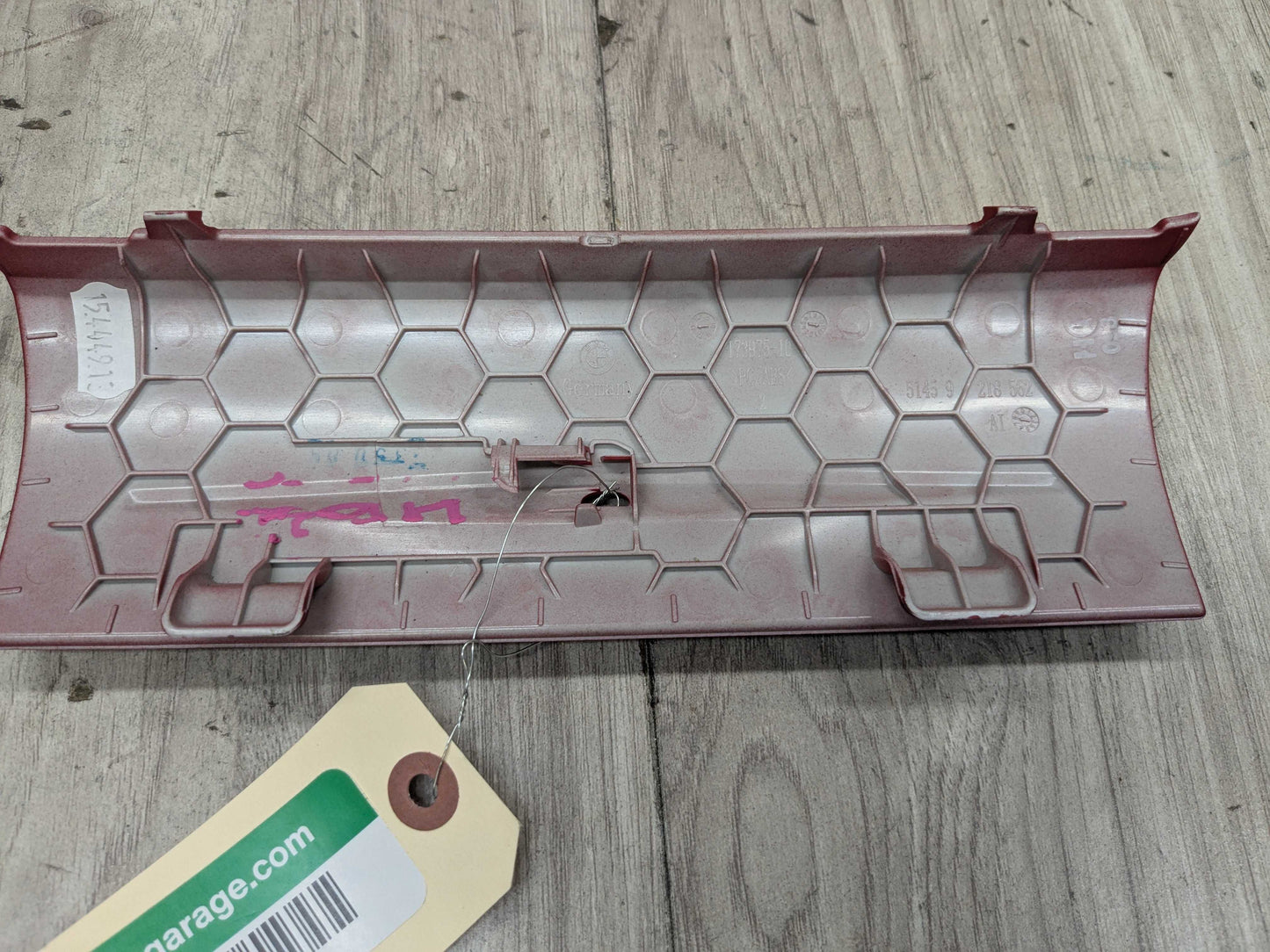 12-18 OEM BMW F30 F32 F80 F82 Dashboard Center Lower Trim Panel Cover RED