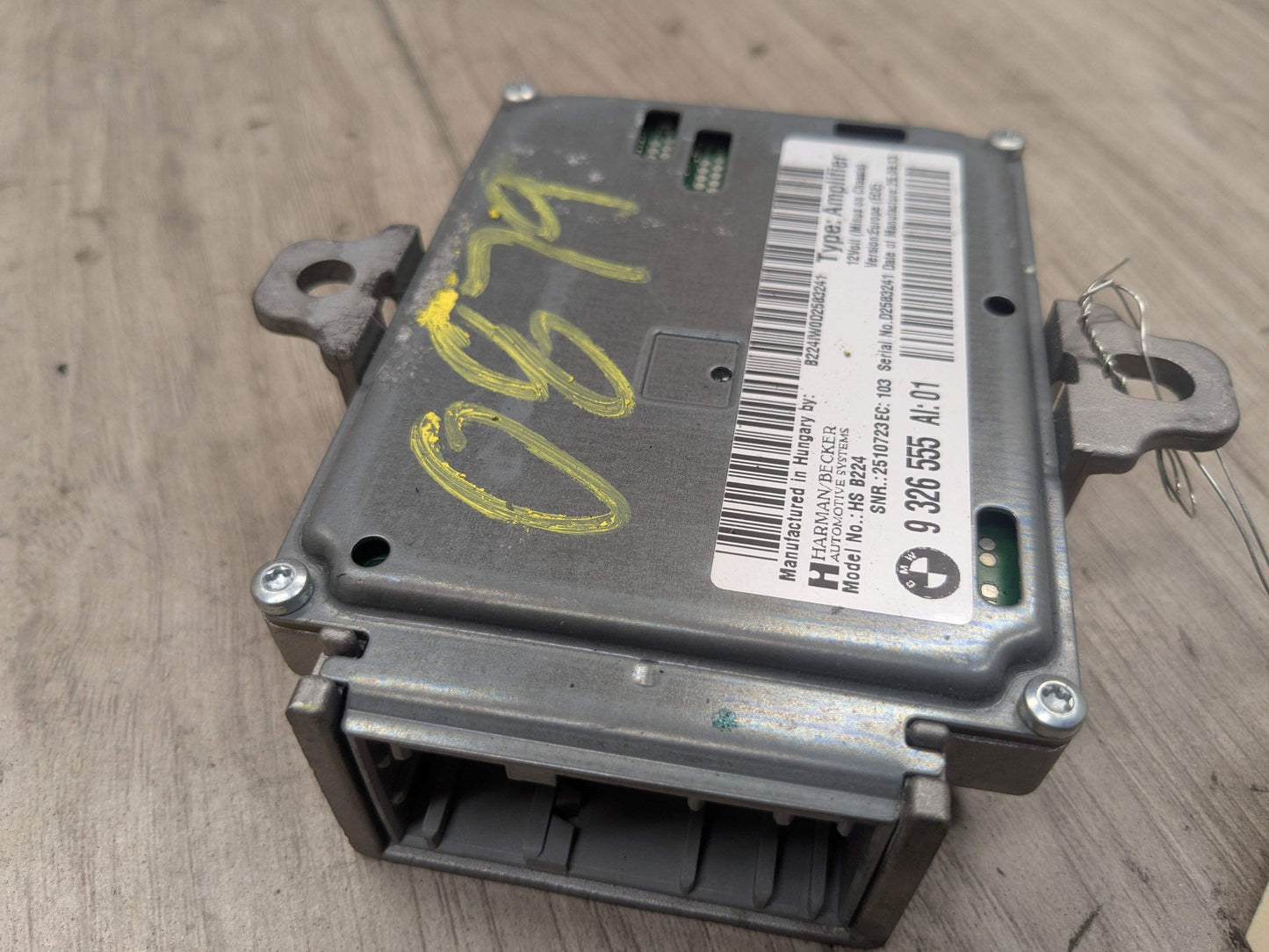OEM BMW F30 F32 F33 F36 Stereo Audio Module Active Sound Design HARMAN KARDON