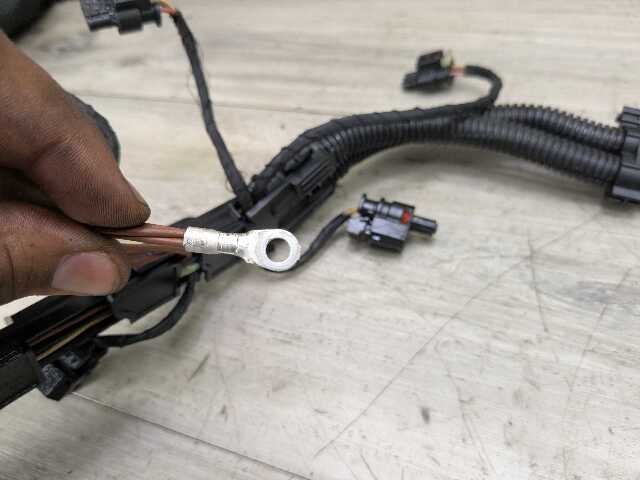 18-21 OEM BMW G01 G02 X3 X4 30iX Engine B46 Fuel Ignition Wiring Wire Harness