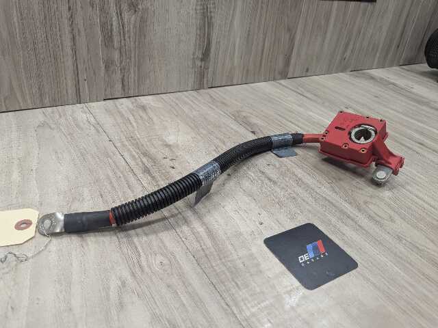 OEM BMW E70 E71 X5 X6 X5M X6M Battery Plus Pole Terminal Positive Red Cable
