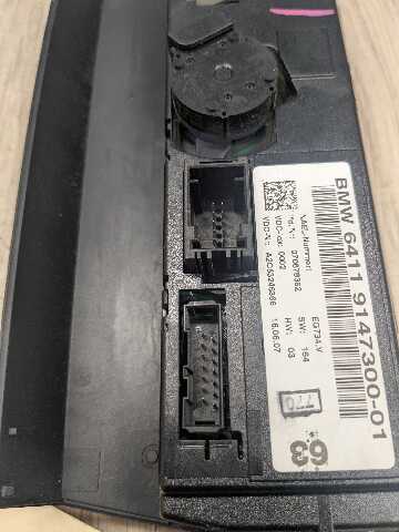 *07-13 OEM BMW E90 E92 E93 328 335 AC A/C Heater Climate Control Switch Panel