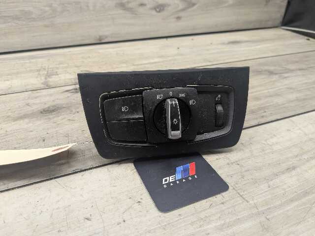 OEM BMW F22 F30 F32 F82 F80 Headlight Switch Control Panel Light Module BLACK