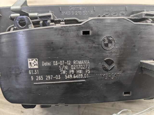 OEM BMW F22 F30 F32 F82 F80 Headlight Switch Control Panel Light Module BLACK