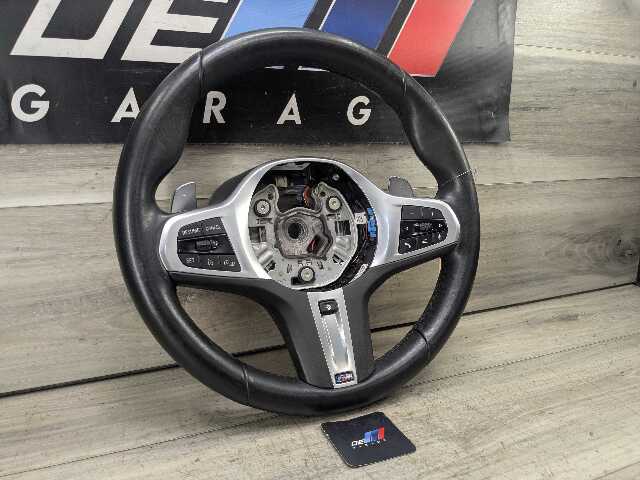 *OEM BMW F44 G20 G22 G23 G26 G42 Leather Steering Wheel M SPORT Shifters HEATED