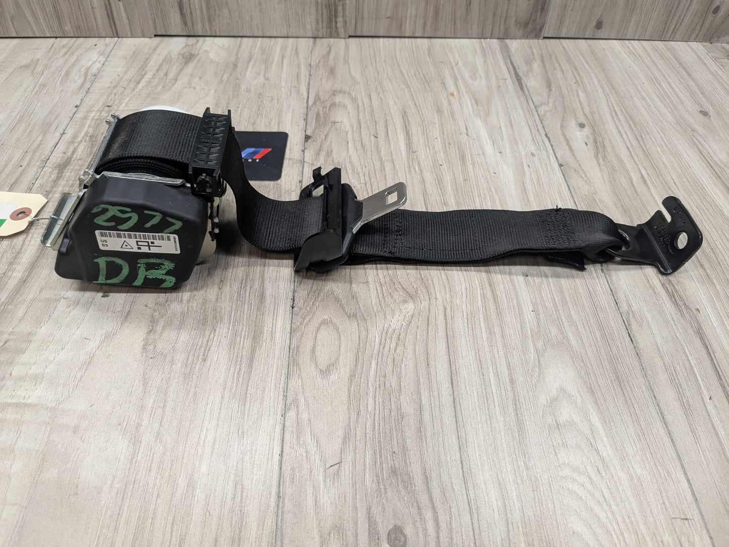 16-22 OEM BMW F48 X1 Rear Left Driver Side Seatbelt Seat Belt Retractor Black