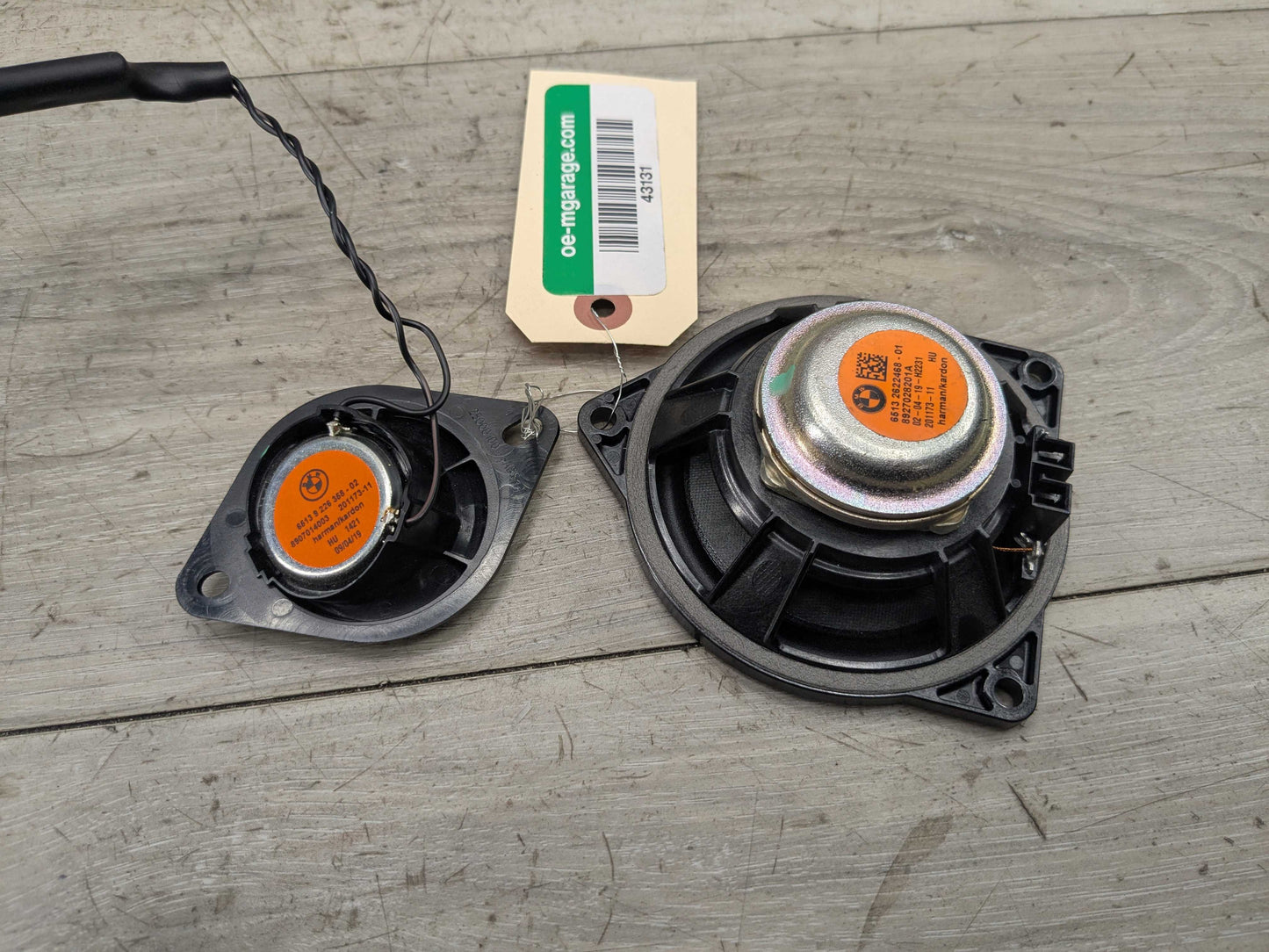 OEM BMW F44 F93 G16 G20 G22 G23 G80 HARMAN KARDON Mid Range Speaker Tweeter PAIR