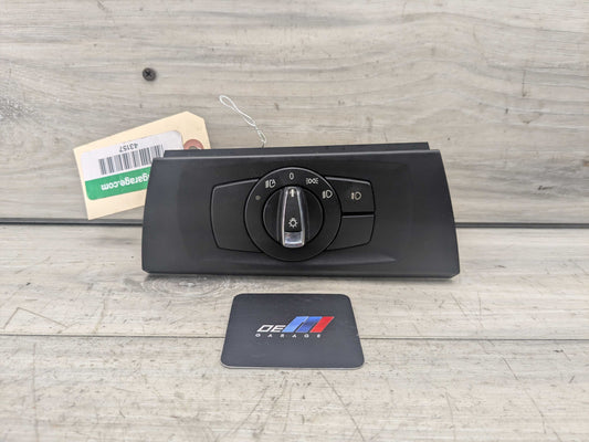 07-13 OEM BMW E92 E93 328 335 Headlight Switch Control Panel Light Module BLACK