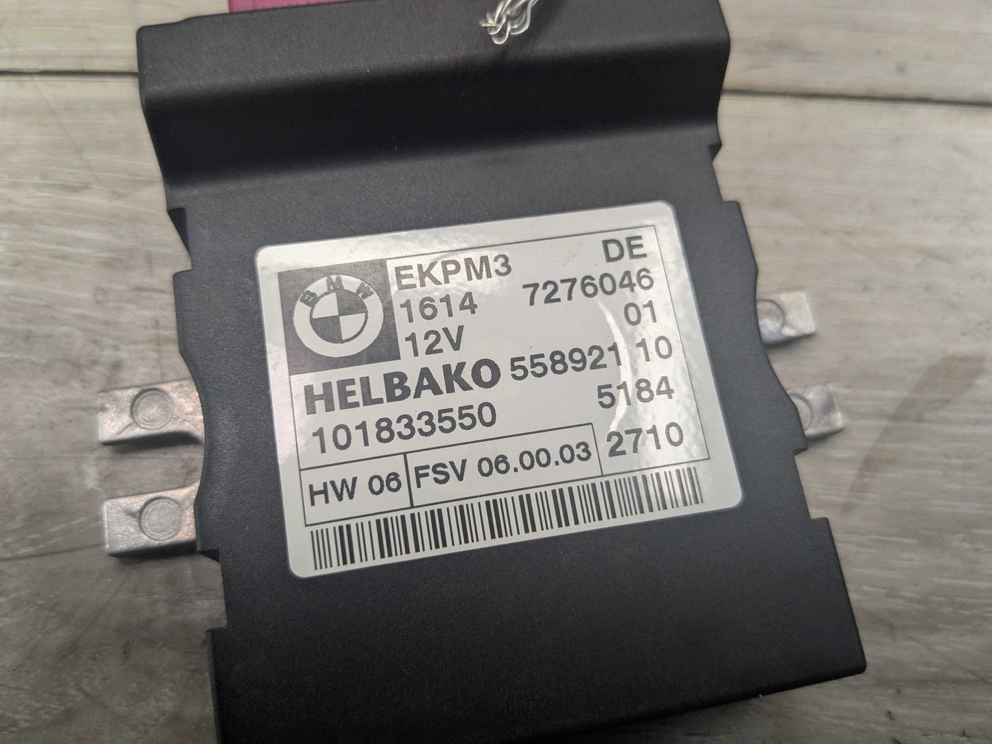 OEM BMW E70 E82 E90 E92 E93 N54 N55 Helbako Fuel Pump Relay Control Module EKPM3