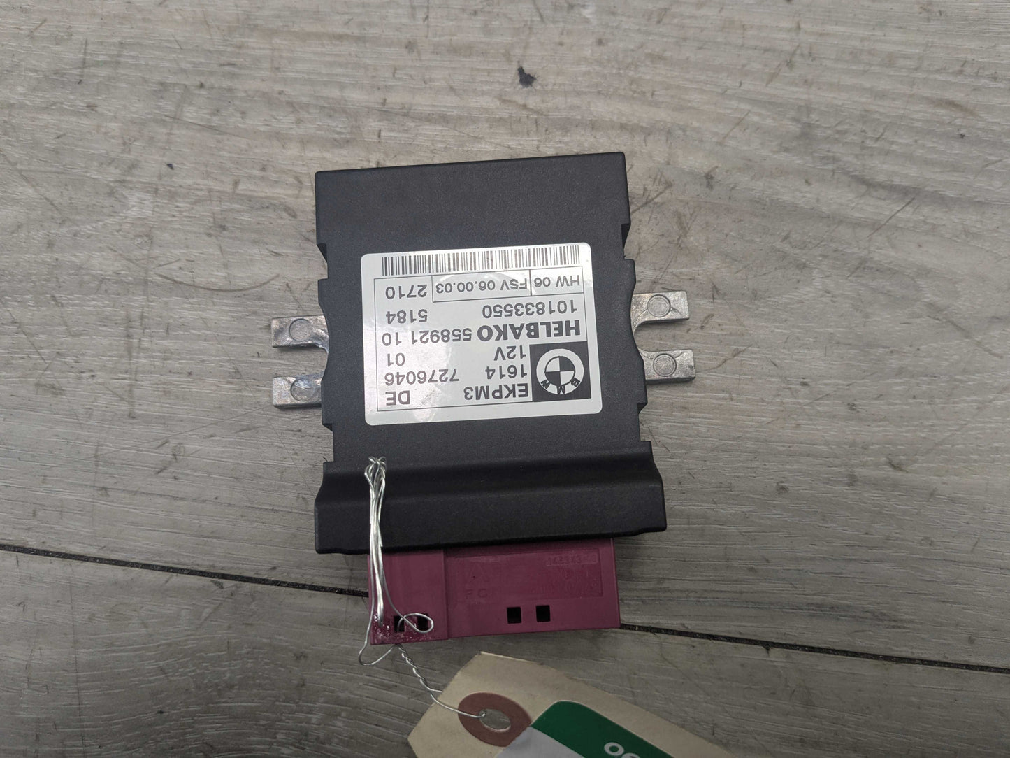OEM BMW E70 E82 E90 E92 E93 N54 N55 Helbako Fuel Pump Relay Control Module EKPM3