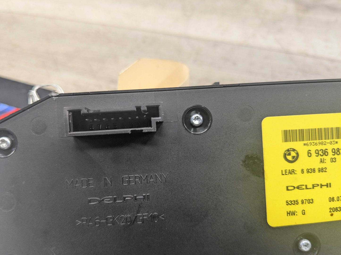 OEM BMW E82 E88 E89 E92 328 335 Front Right Passenger Seat Control Adjust Switch