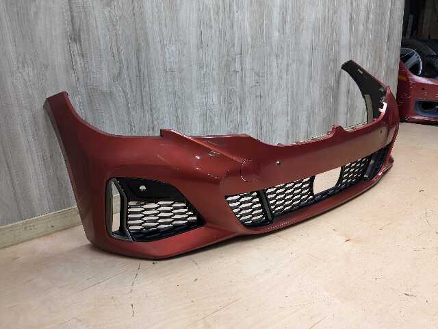 *19-22 OEM BMW G20 G21 330 M340 M SPORT Front Bumper Cover Panel w/ Grilles Red