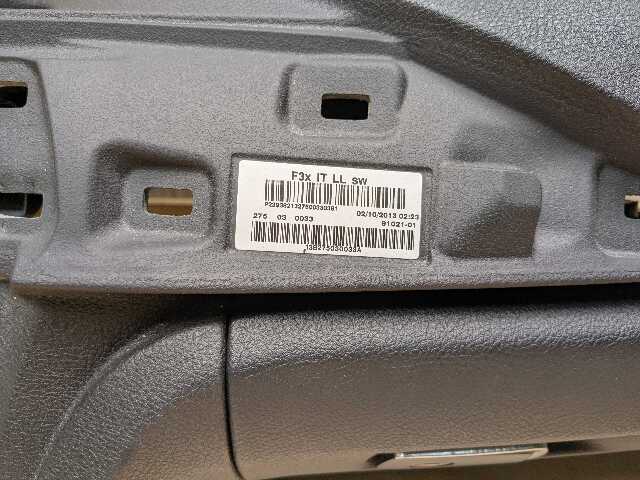 12-20 OEM BMW F30 F32 F33 F36 Dashboard Cover Trim Panel BLACK