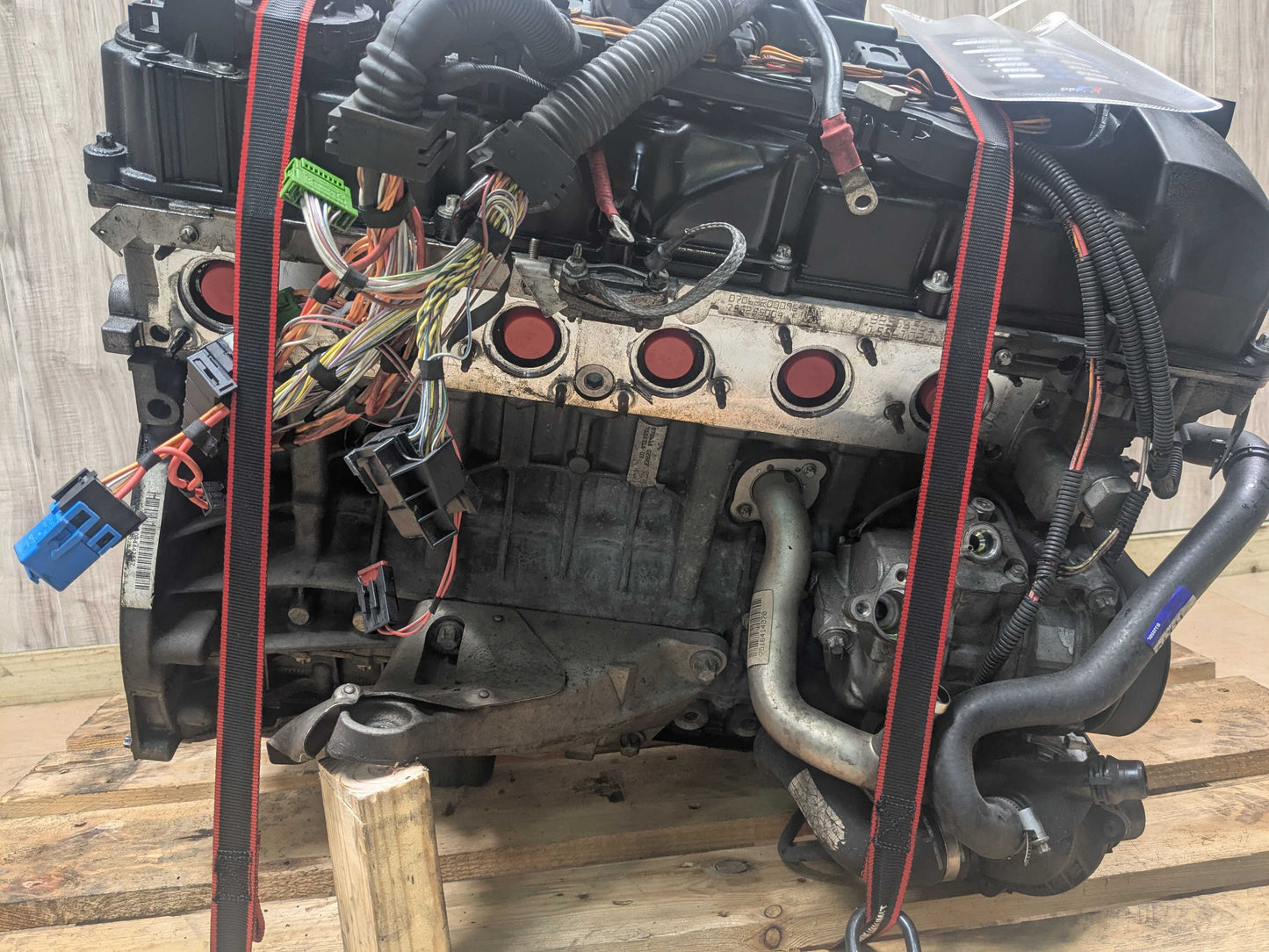 OEM BMW E88 E90 E92 E93 N52 COMPLETE ENGINE MOTOR RWD 121k Ran! Video!