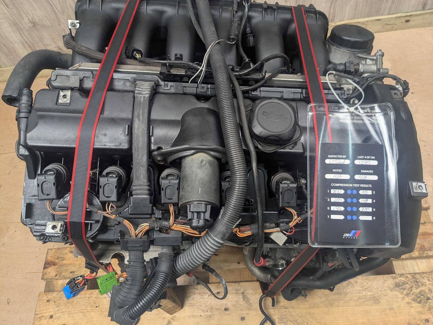 OEM BMW E88 E90 E92 E93 N52 COMPLETE ENGINE MOTOR RWD 121k Ran! Video!