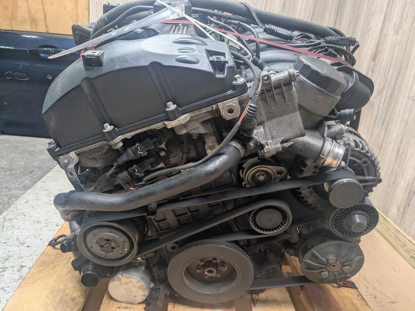 OEM BMW E88 E90 E92 E93 N52 COMPLETE ENGINE MOTOR RWD 121k Ran! Video!