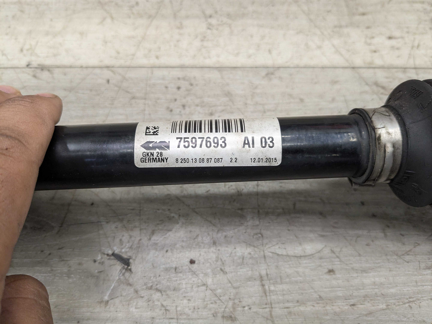 OEM BMW F22 F23 F30 F32 F33 F36 AWD Front Left Driver Output Half Shaft CV Axle