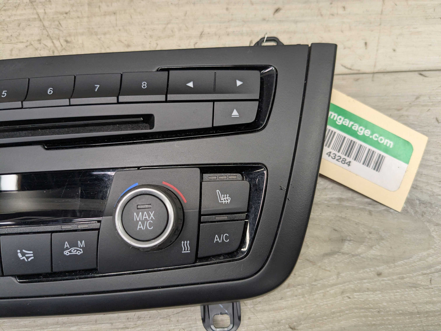 12-18 OEM BMW F82 F30 F32 F36 M3 M4 AC Heater Control Panel Radio Media Buttons
