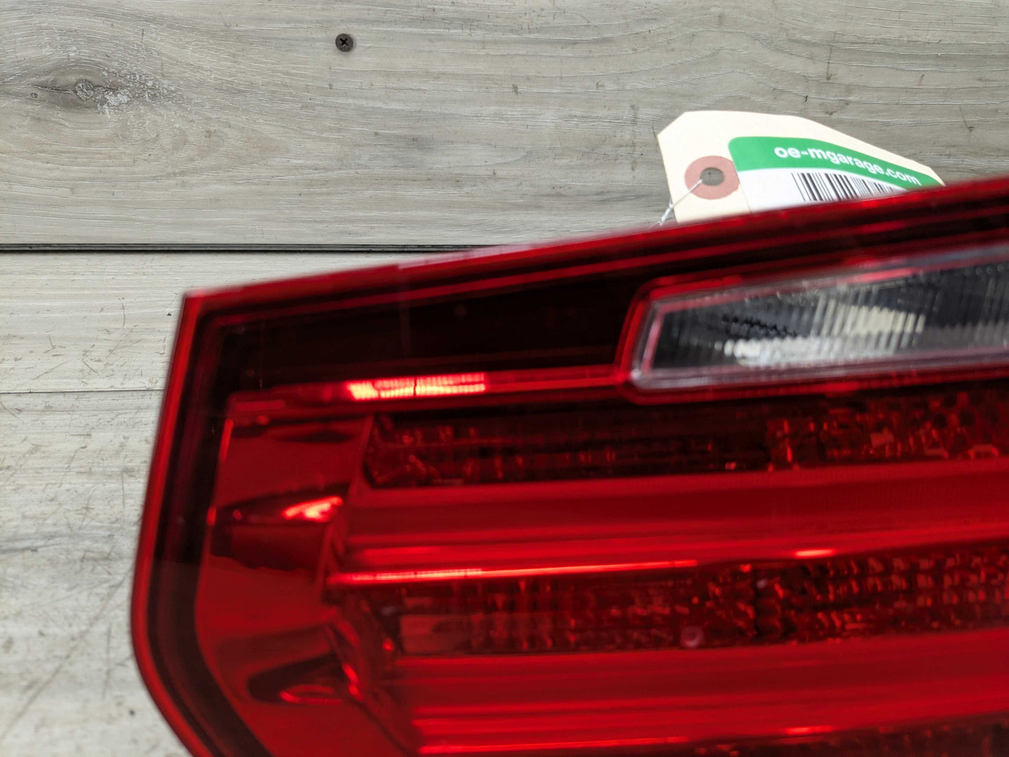 12-15 OEM BMW F30 F80 328 335 M3 Rear Right Passenger Side Inner Tail Light Lamp