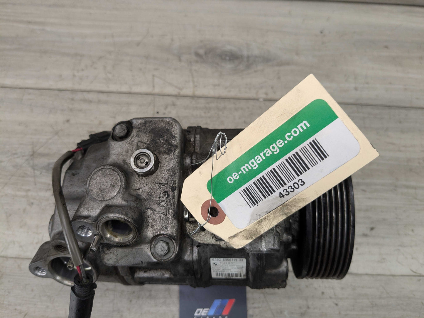 OEM BMW E82 E88 E89 E90 E92 E93 335 AC Compressor Clutch A/C Pump Pulley N54 N55