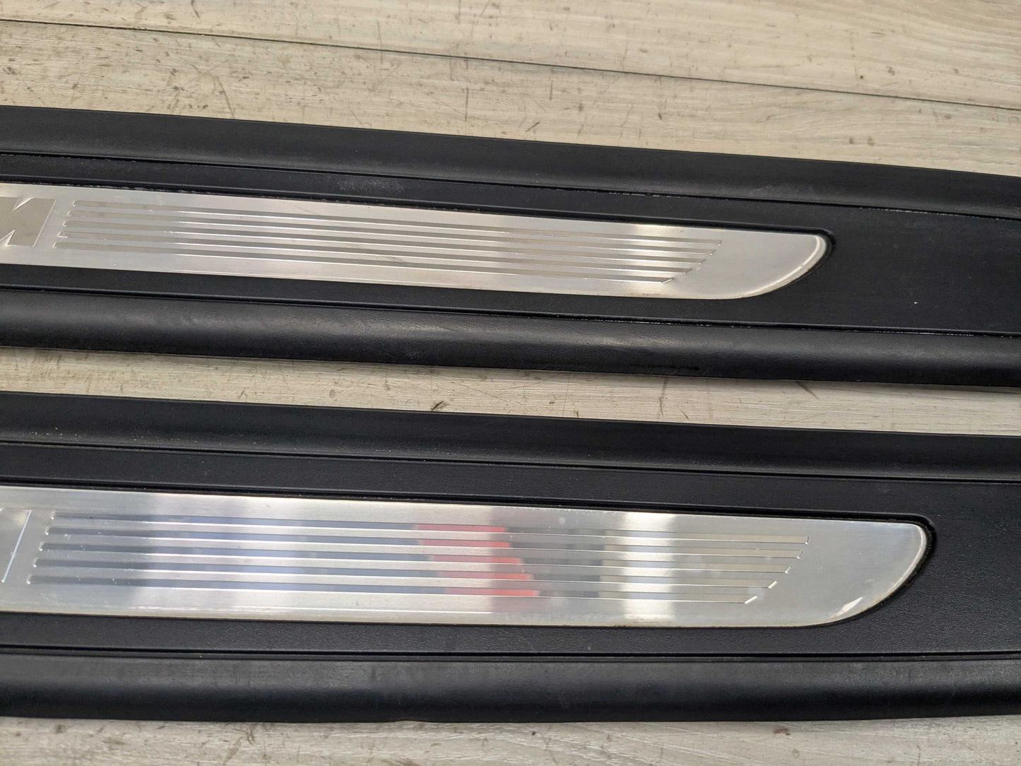*07-13 OEM BMW E92 E93 335 Door Sills Entrance Molding M Trim Left Right SET