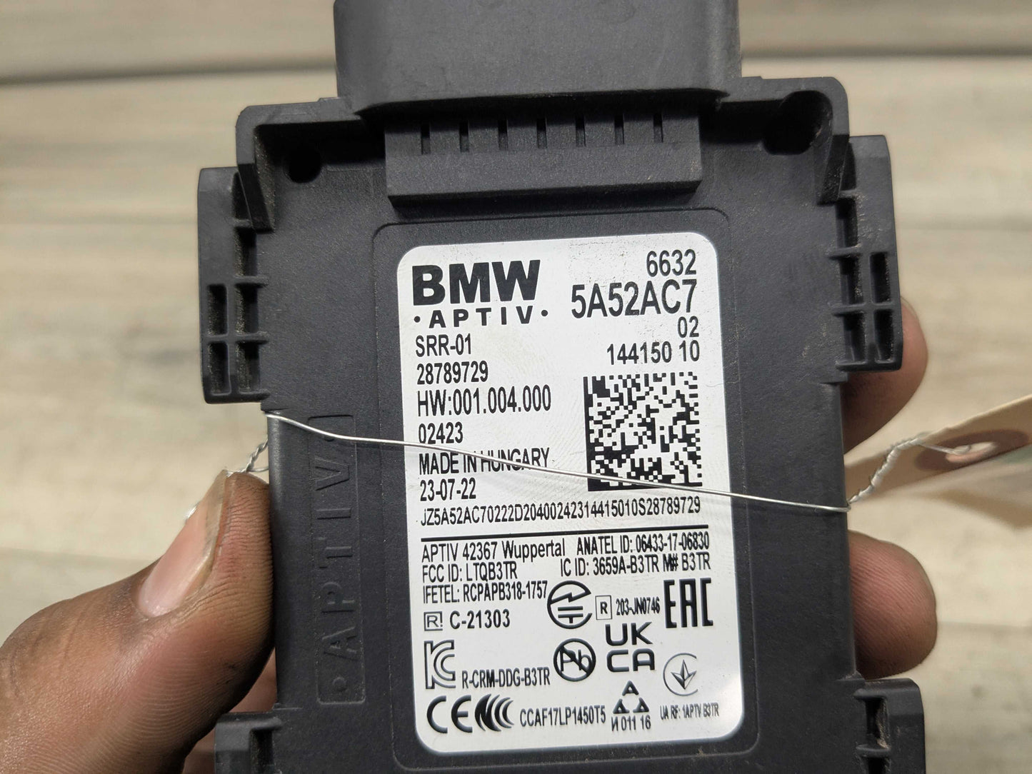OEM BMW F90 G01 G05 G20 G22 G23 G26 G30 G42 G80 Blind Spot Sensor Radar Module