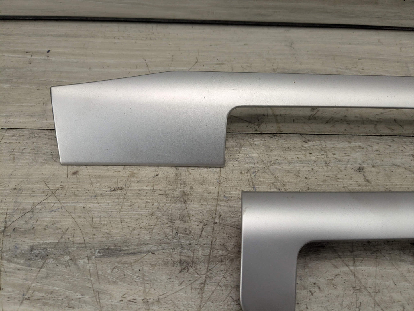 *99-05 OEM BMW E46 323 325 328 330 Interior Dash Door Trim Titan Silver (4)