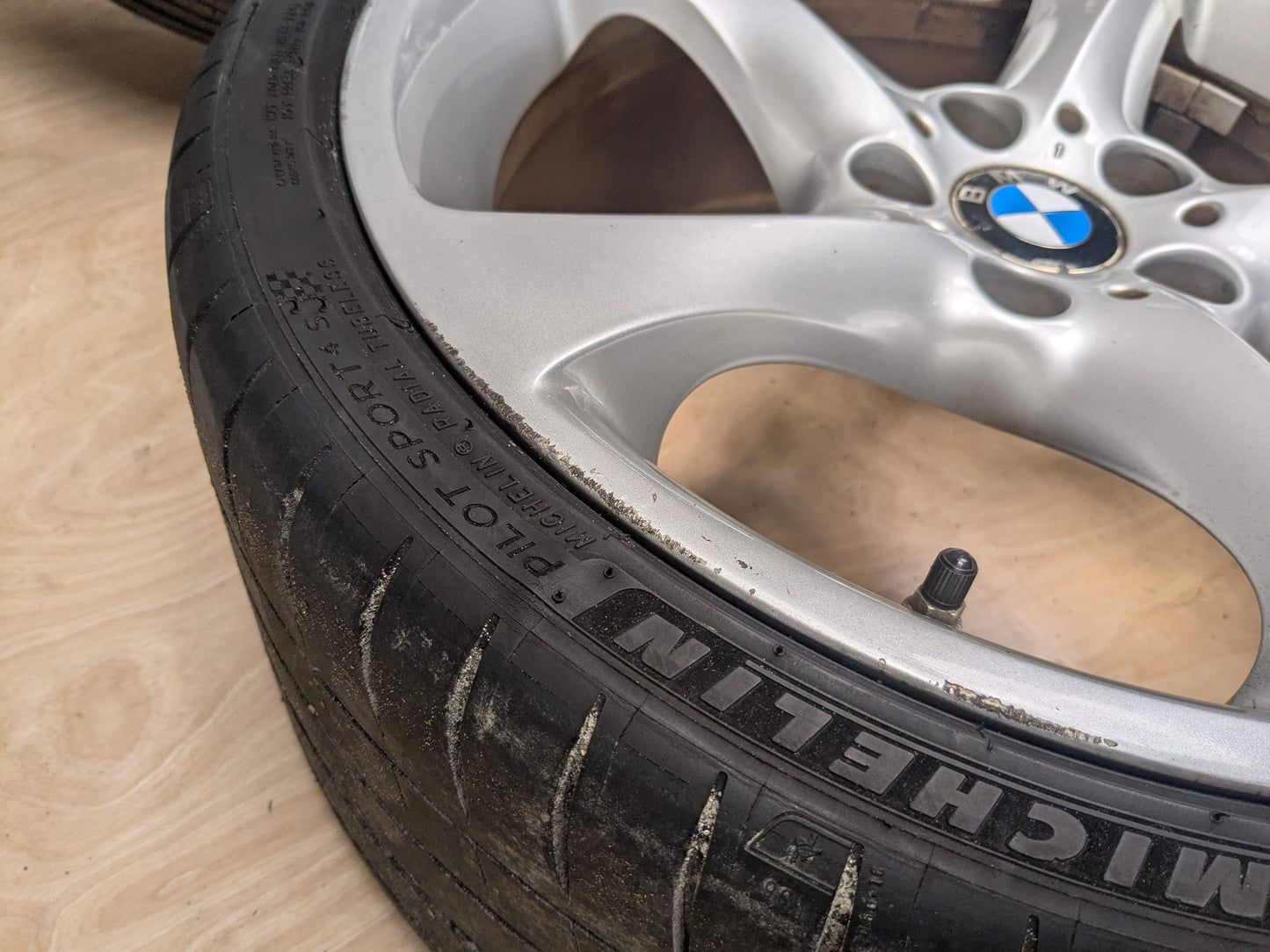 BBS OEM BMW E90 E92 E93 328 335 Wheels Rims 19x8 19x9 Star Spoke Style 230 SET
