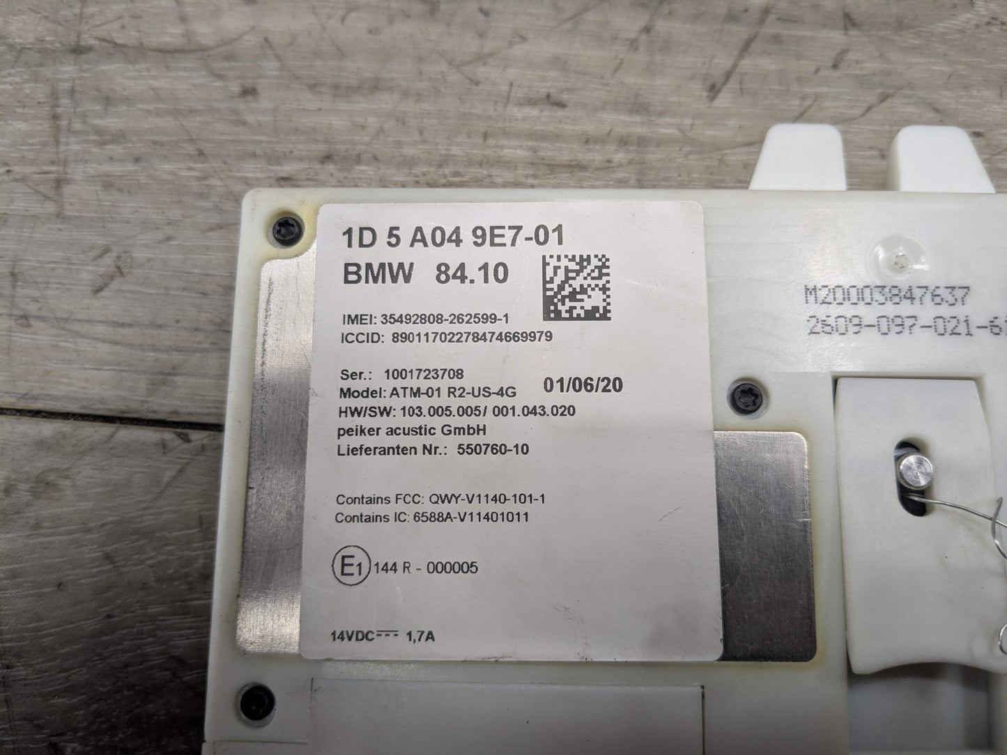 OEM BMW F44 G01 G05 G12 G20 G26 G30 G80 G82 M3 M4 Telematics Control Module Unit