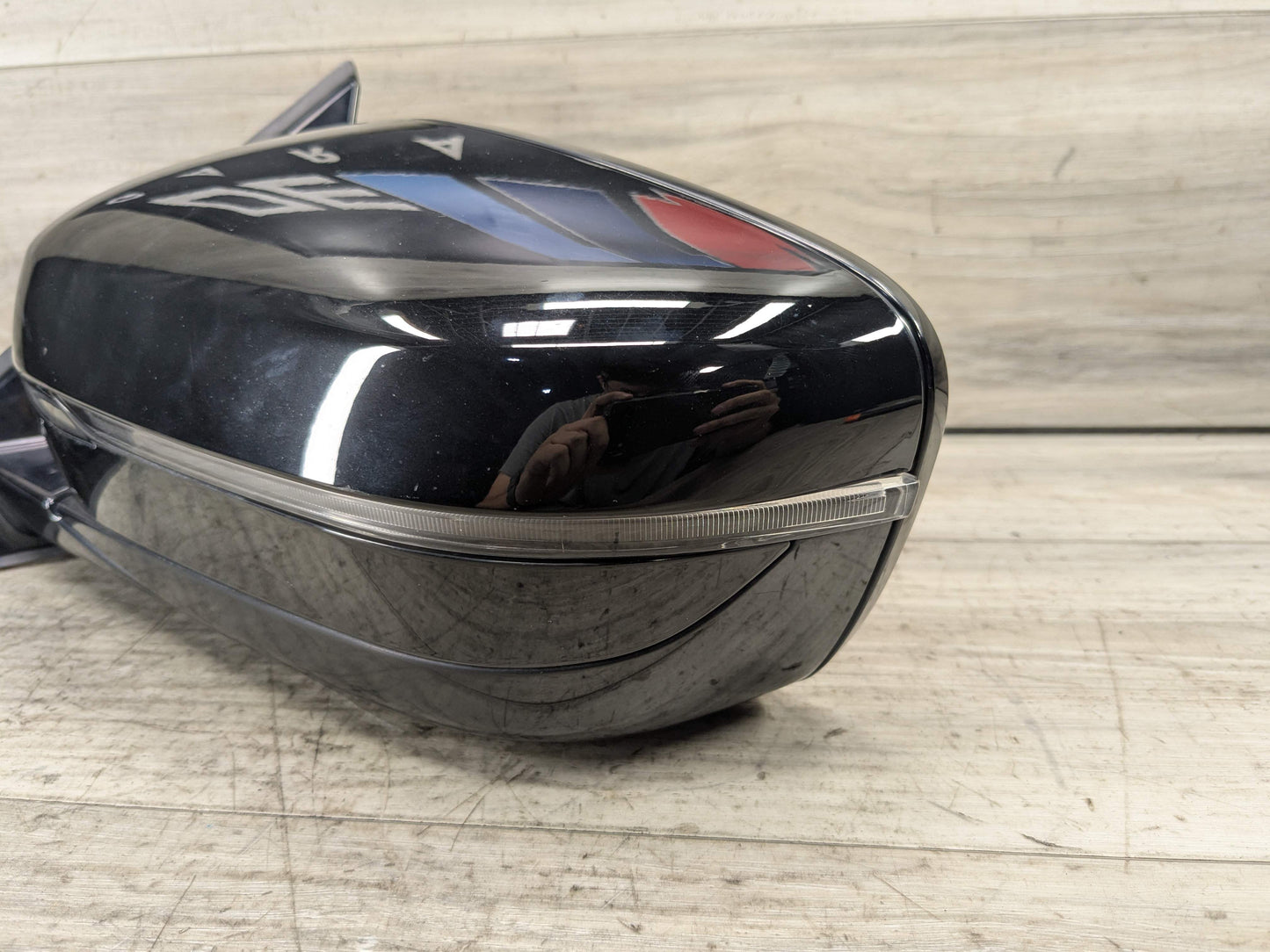 19-25 OEM BMW G20 330 M340 Left Driver Side Mirror Blind Spot SHADOW GLOSS