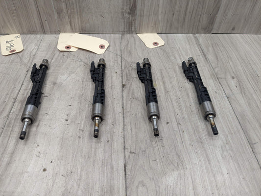 OEM BMW F22 F30 F36 F82 M4 S55 N26 N55 Engine High Pressure Fuel Injectors 4 pc