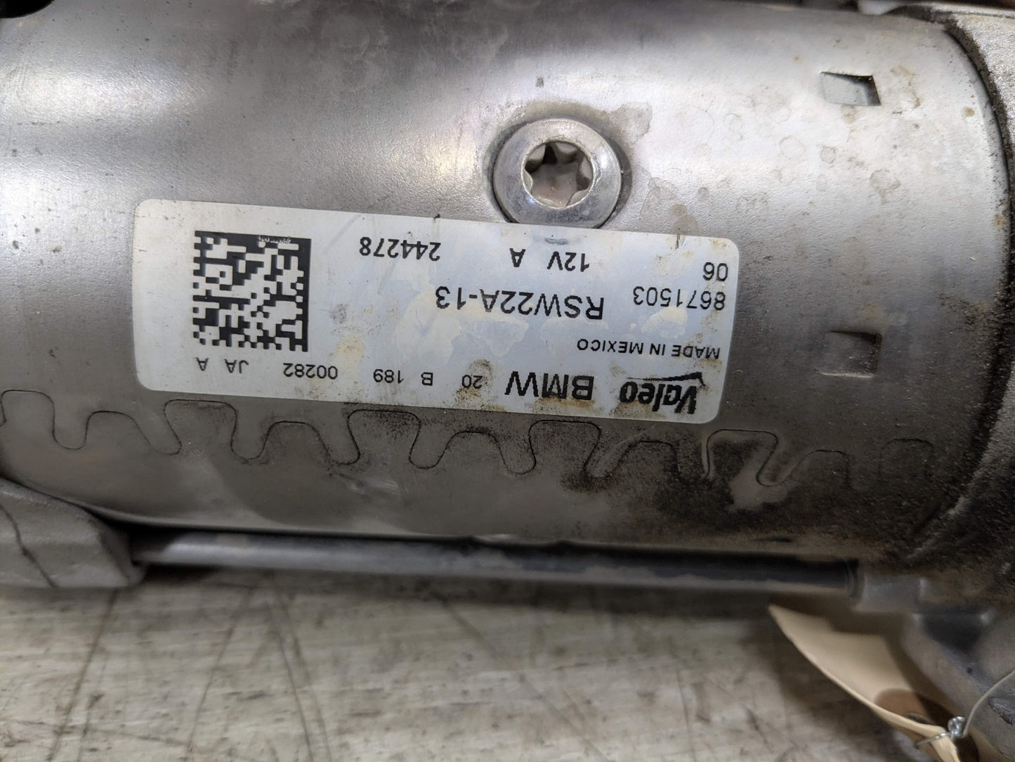OEM BMW G01 G20 G22 G23 G26 G30 G29 330 430 Engine B46 Starter Motor DENSO